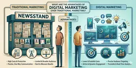 What Are the Advantages of Digital Marketing Over Traditional Marketing?